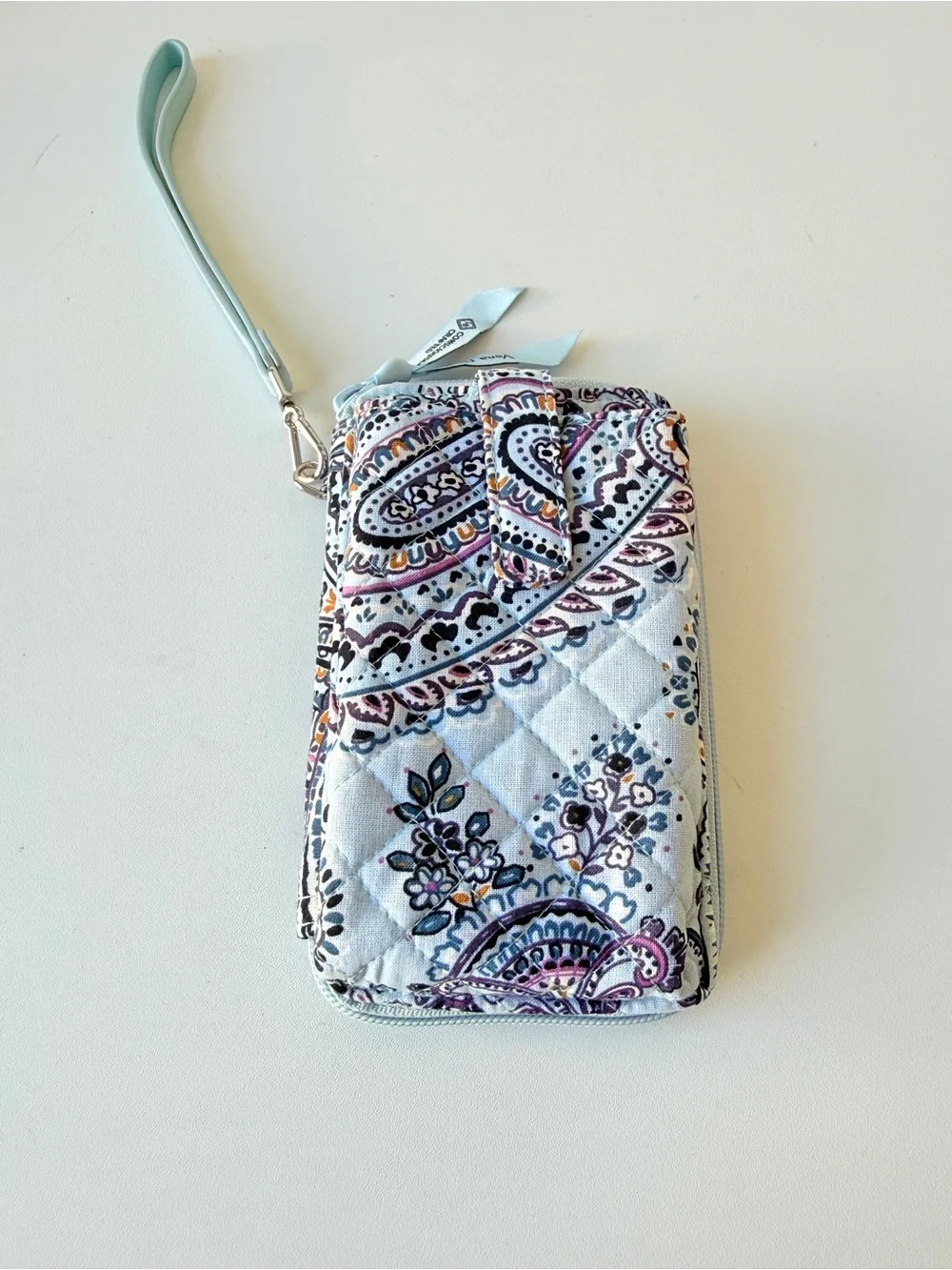 Vera Bradley Paisly Light Blue Organizer